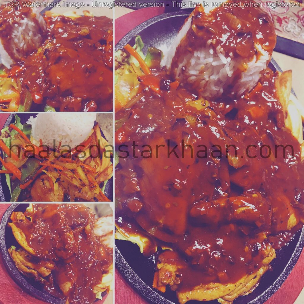 Chicken Sizzler Haala's Dastarkhaan